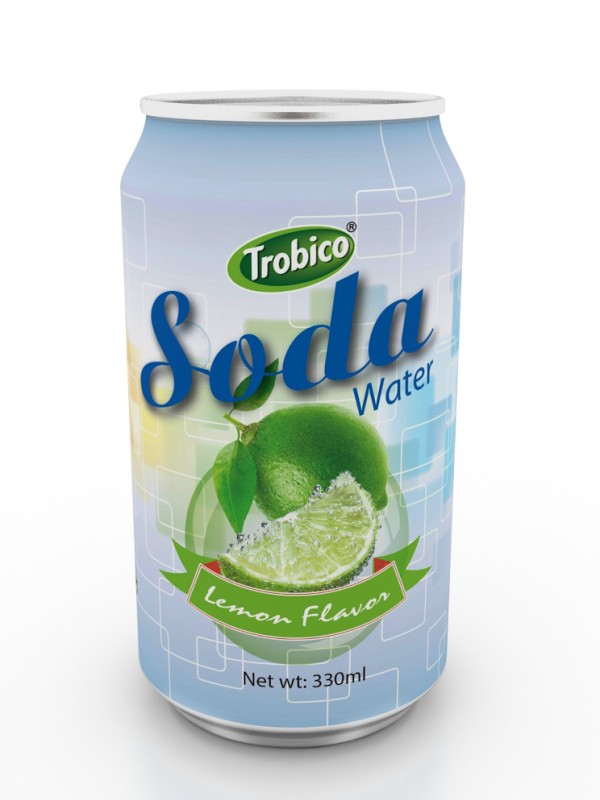 330ml lemon flavor soda water